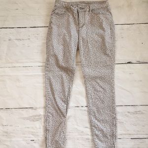 Loft leopard pants